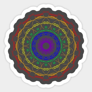 Pride Kaleidoscope Sticker